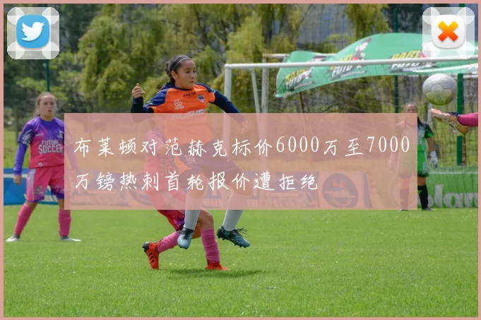 布莱顿对范赫克标价6000万至7000万镑热刺首轮报价遭拒绝